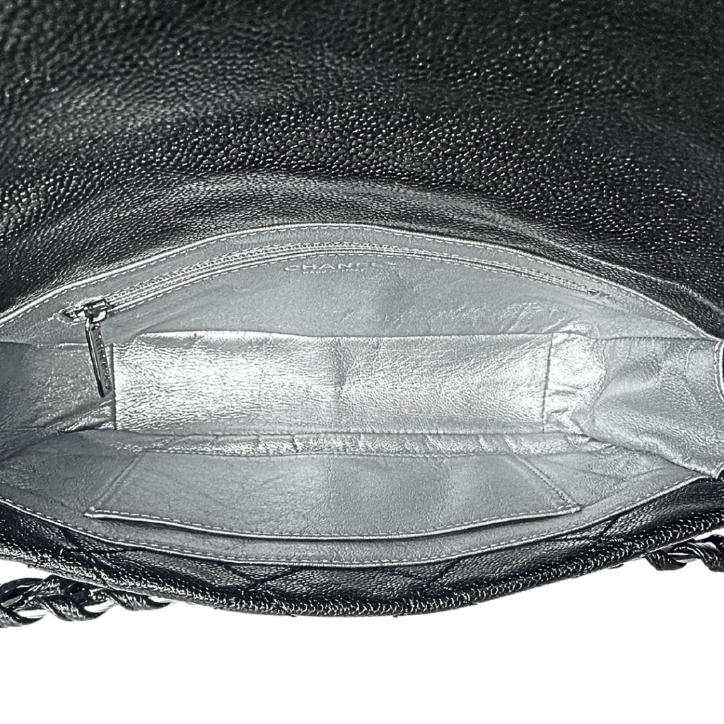 Chanel Glazed Caviar Modern Chain Flap Bag