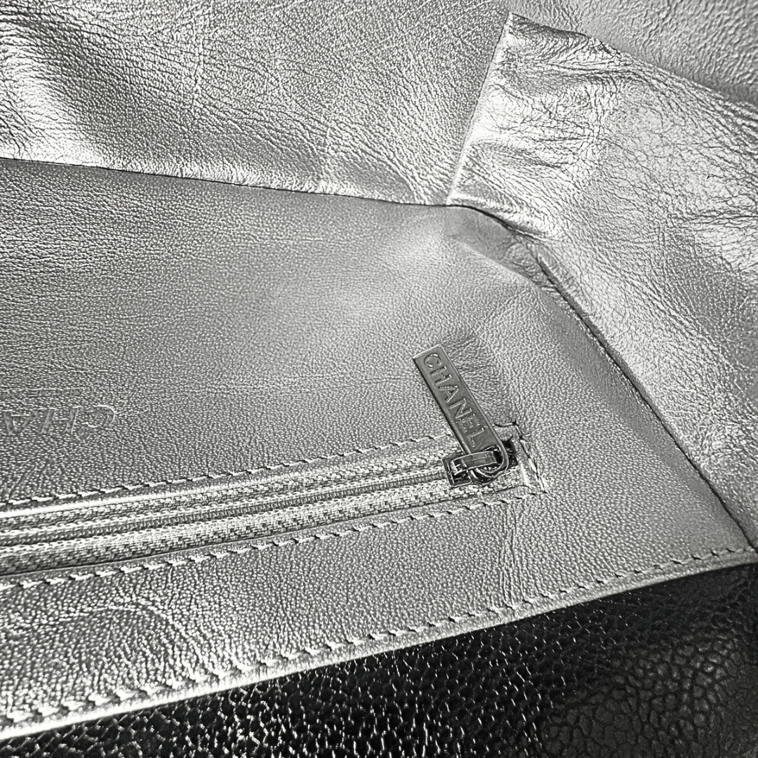 Chanel Glazed Caviar Modern Chain Flap Bag