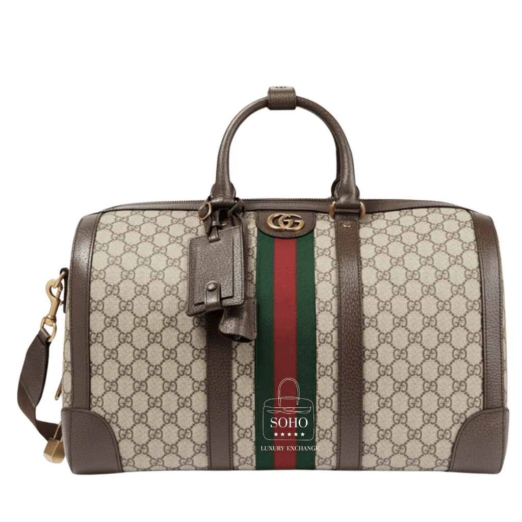 Gucci GG Supreme Large Savoy Duffle Bag