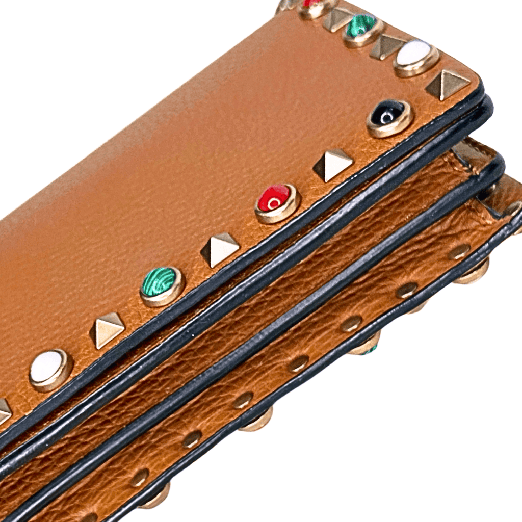 Valentino Grained Calfskin Rockstud Crossbody WOC