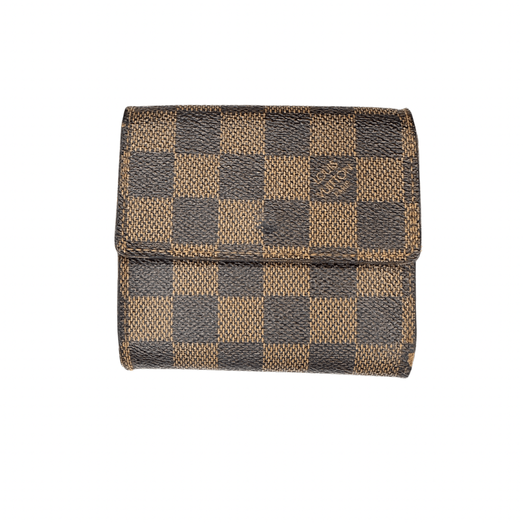 Louis Vuitton Vintage Damier Ebene Elise Wallet