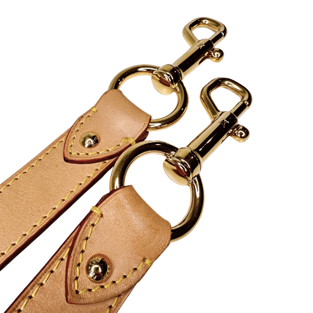 Louis Vuitton Vachetta Leather Adjustable Shoulder Luggage Strap