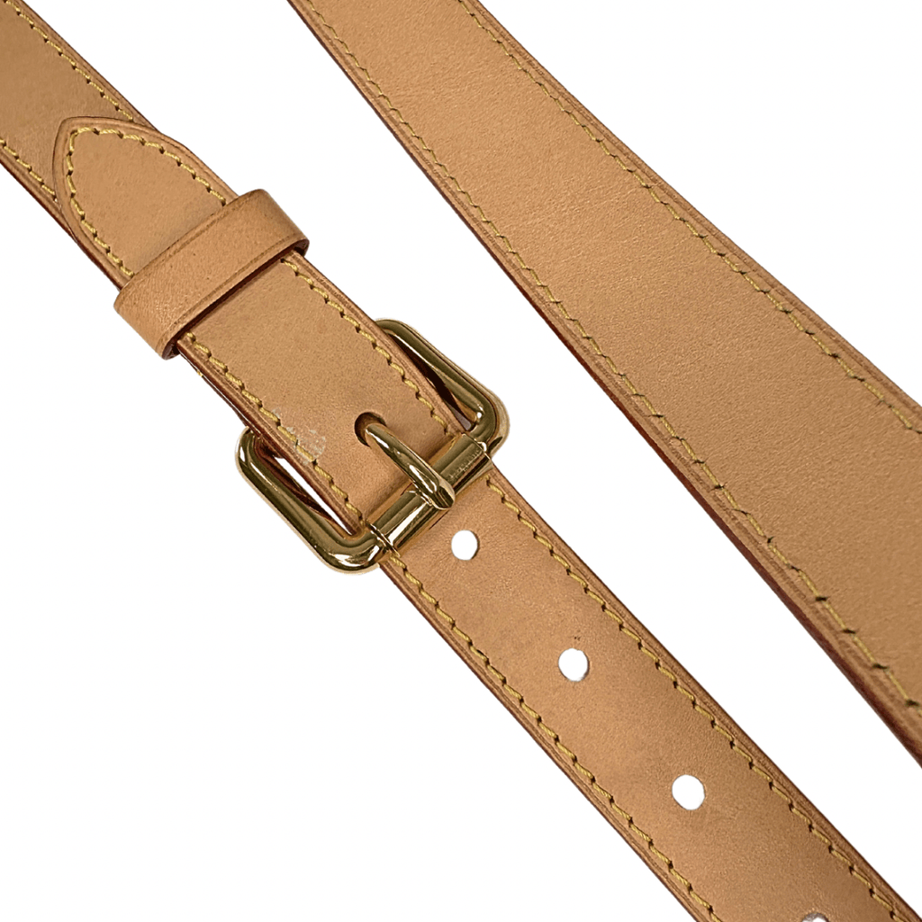 Louis Vuitton Vachetta Leather Adjustable Shoulder Luggage Strap