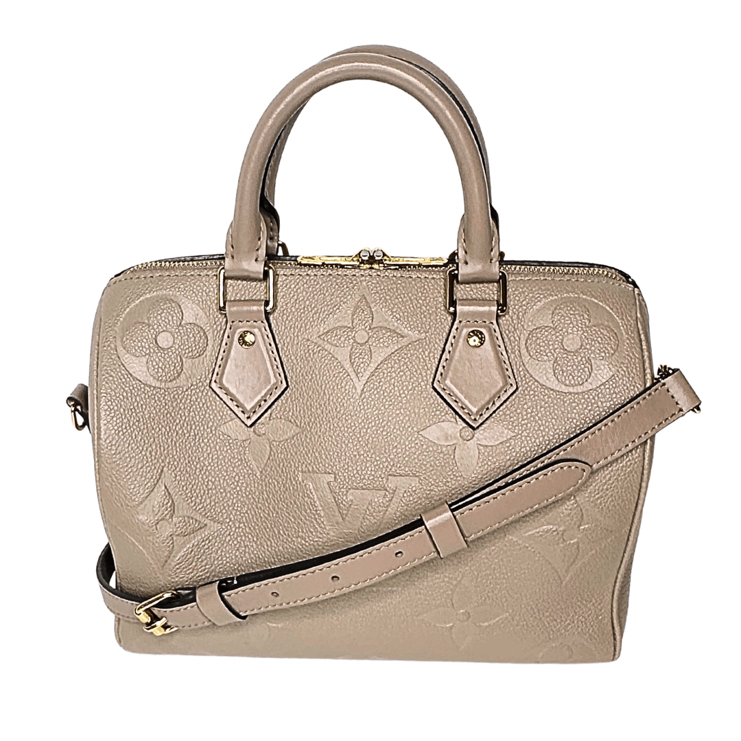 Louis Vuitton Monogram Empreinte Speedy Bandouliere 25