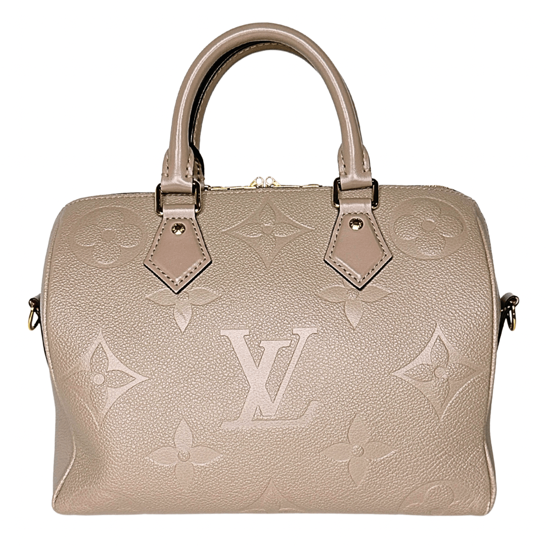 Louis Vuitton Monogram Empreinte Speedy Bandouliere 25