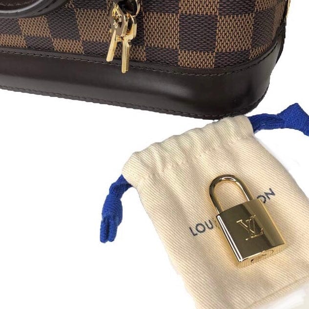 Louis Vuitton Damier Ebene Alma BB and Strap