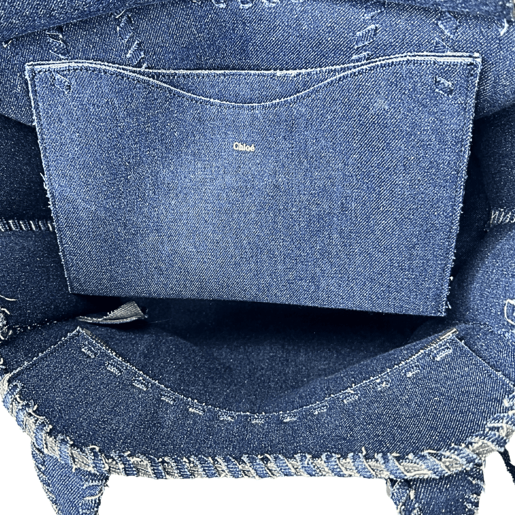 Chloe Denim Mony Tote