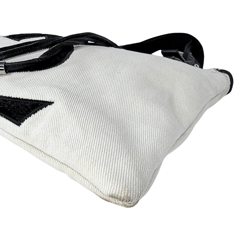 Saint Laurent Kahala Canvas Tote