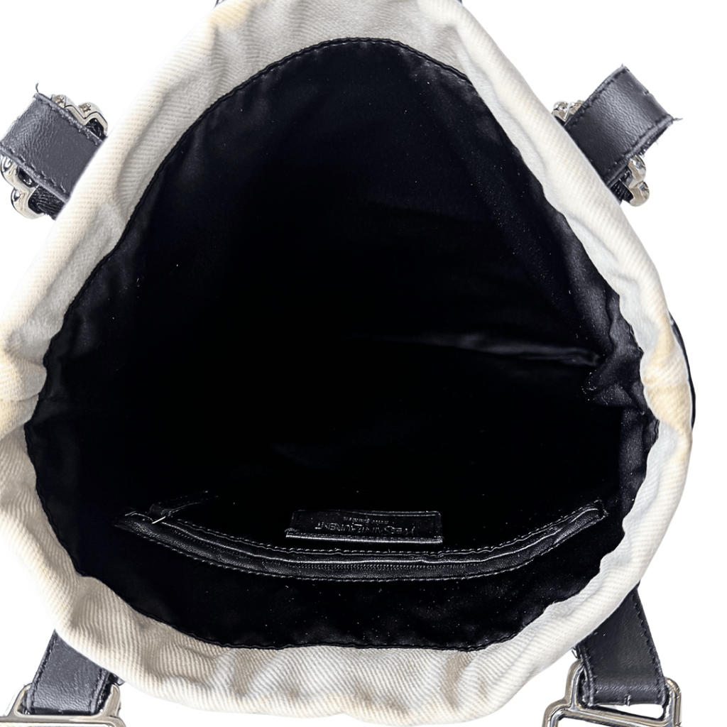 Saint Laurent Kahala Canvas Tote