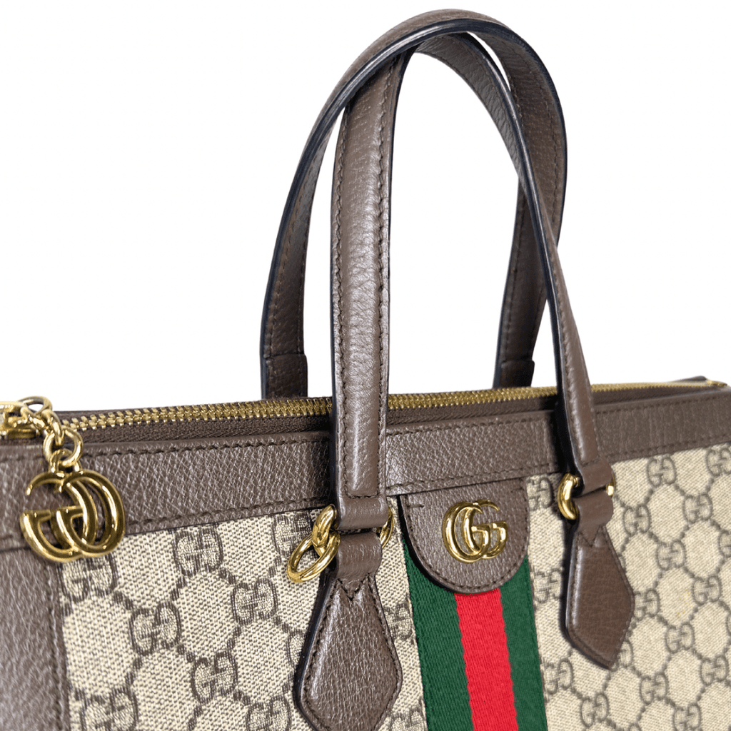 Gucci Medium Ophidia Top Handle Bag & Strap