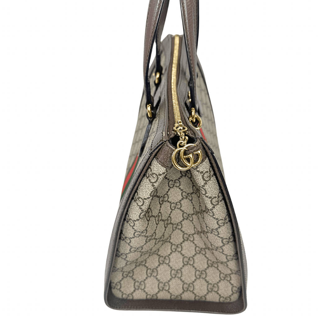Gucci Medium Ophidia Top Handle Bag & Strap