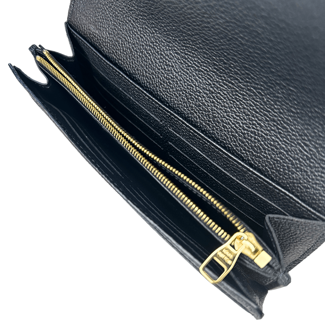Louis Vuitton Monogram Empreinte Sarah Wallet