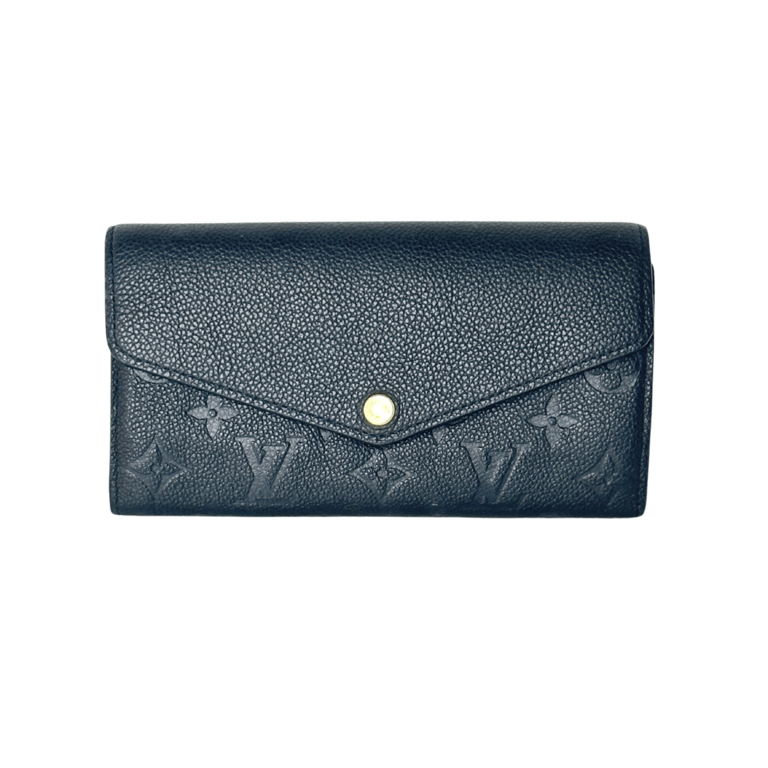 Louis Vuitton Monogram Empreinte Sarah Wallet