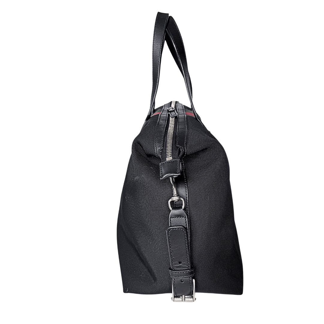 Gucci Black Techno Canvas Tote