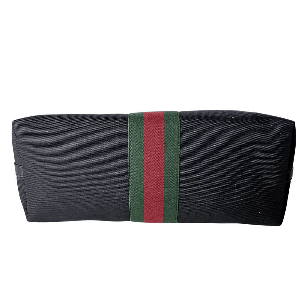 Gucci Black Techno Canvas Tote