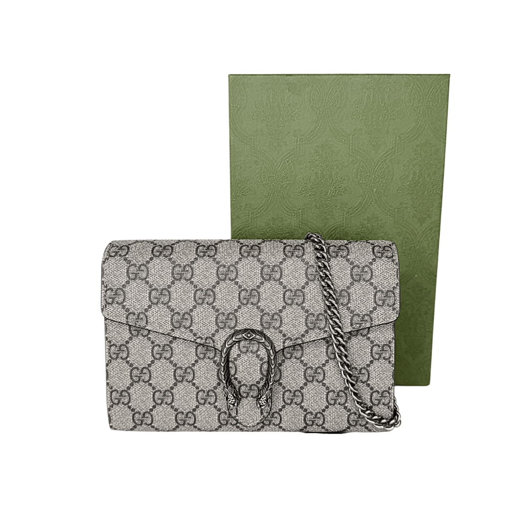 Gucci GG Supreme Dionysus Wallet On Chain