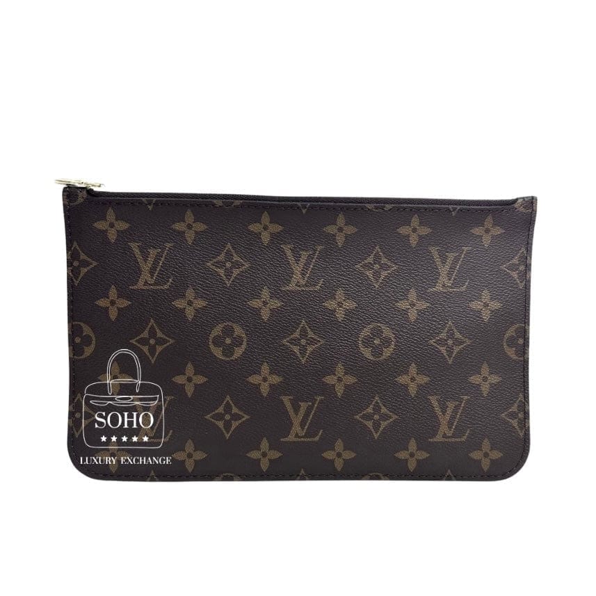 Louis Vuitton Monogram Neverfull MM & Pouch