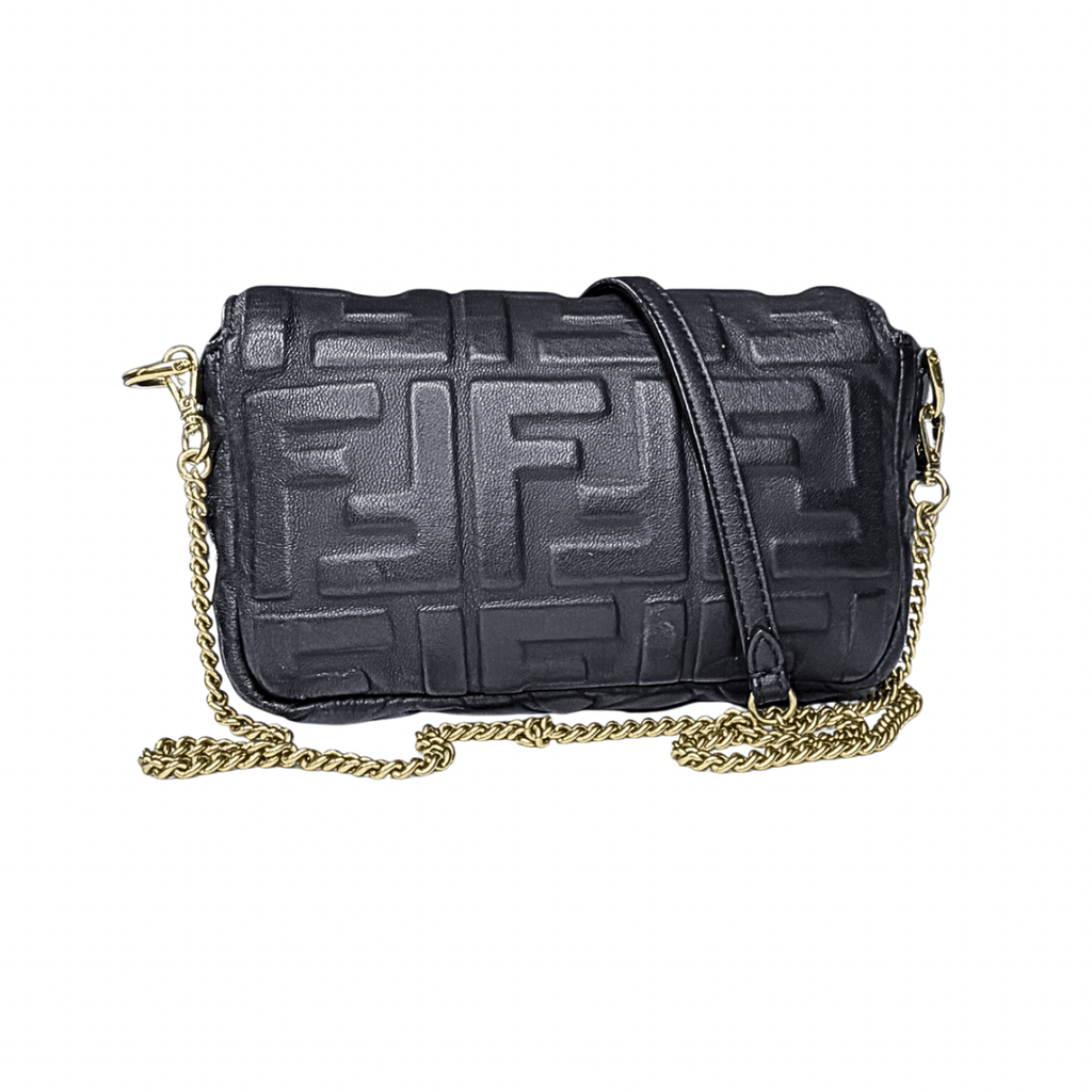 Fendi Calfskin FF 1947 Baguette Mini