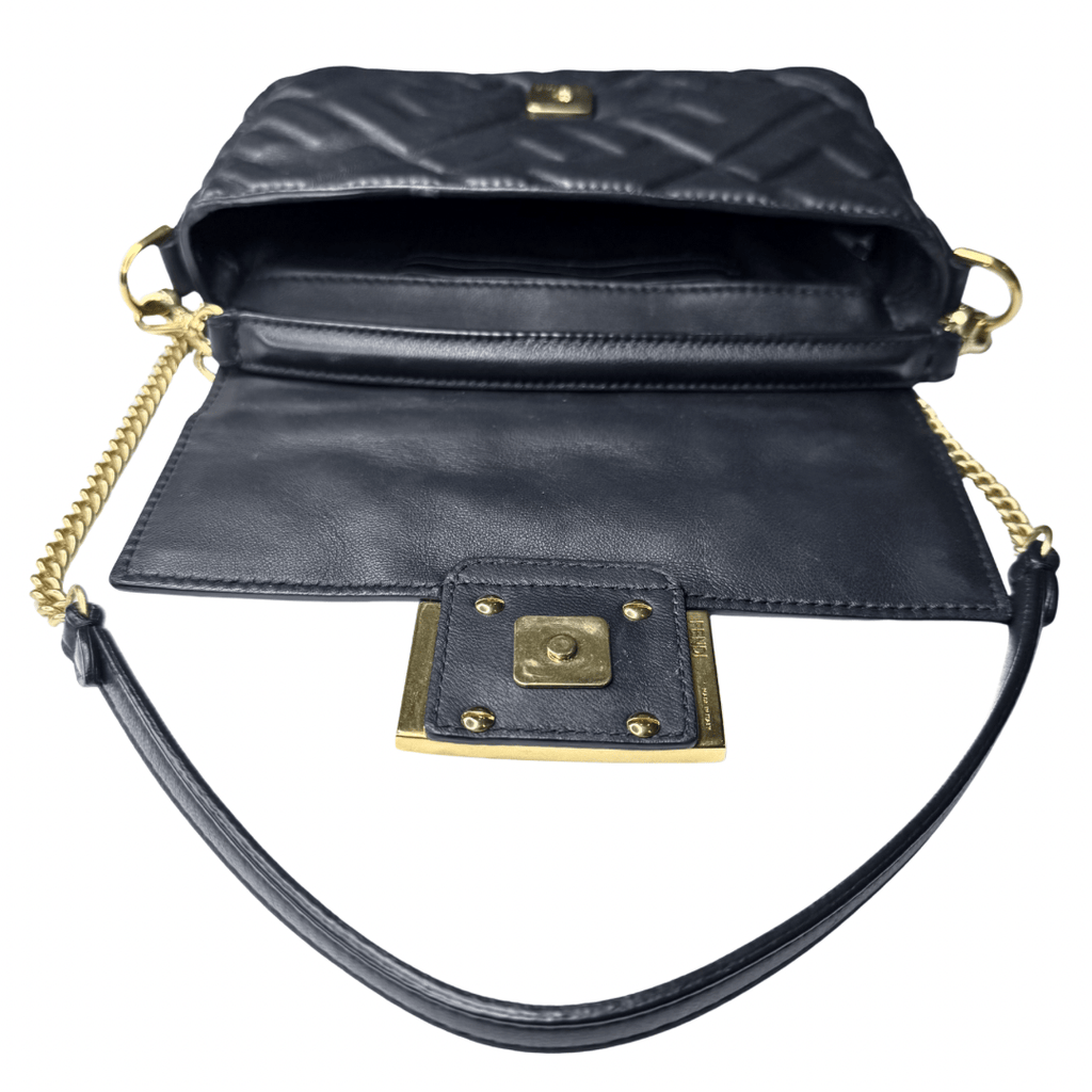Fendi Calfskin FF 1947 Baguette Mini