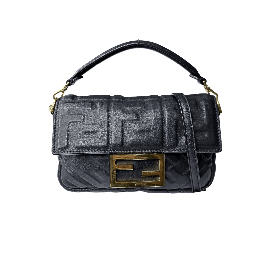 Fendi Calfskin FF 1947 Baguette Mini