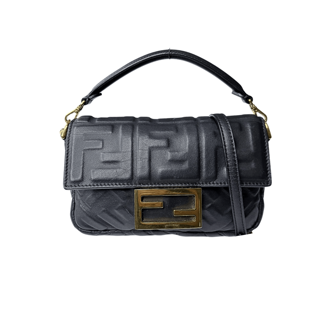 Fendi Calfskin FF 1947 Baguette Mini
