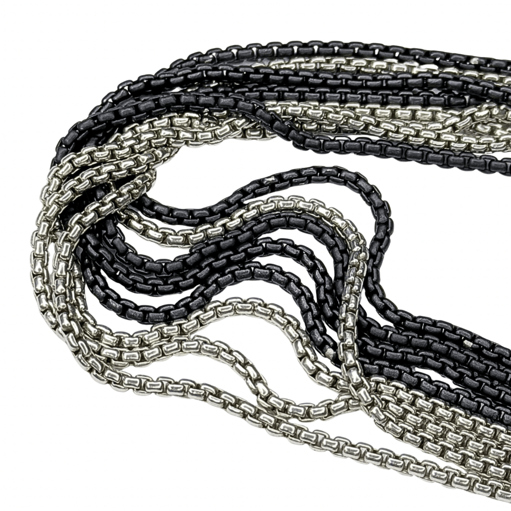 David Yurman Pave Diamond Ball Station Multi Strand Necklace