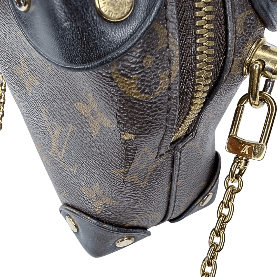 Louis Vuitton Monogram Petite Malle Souple