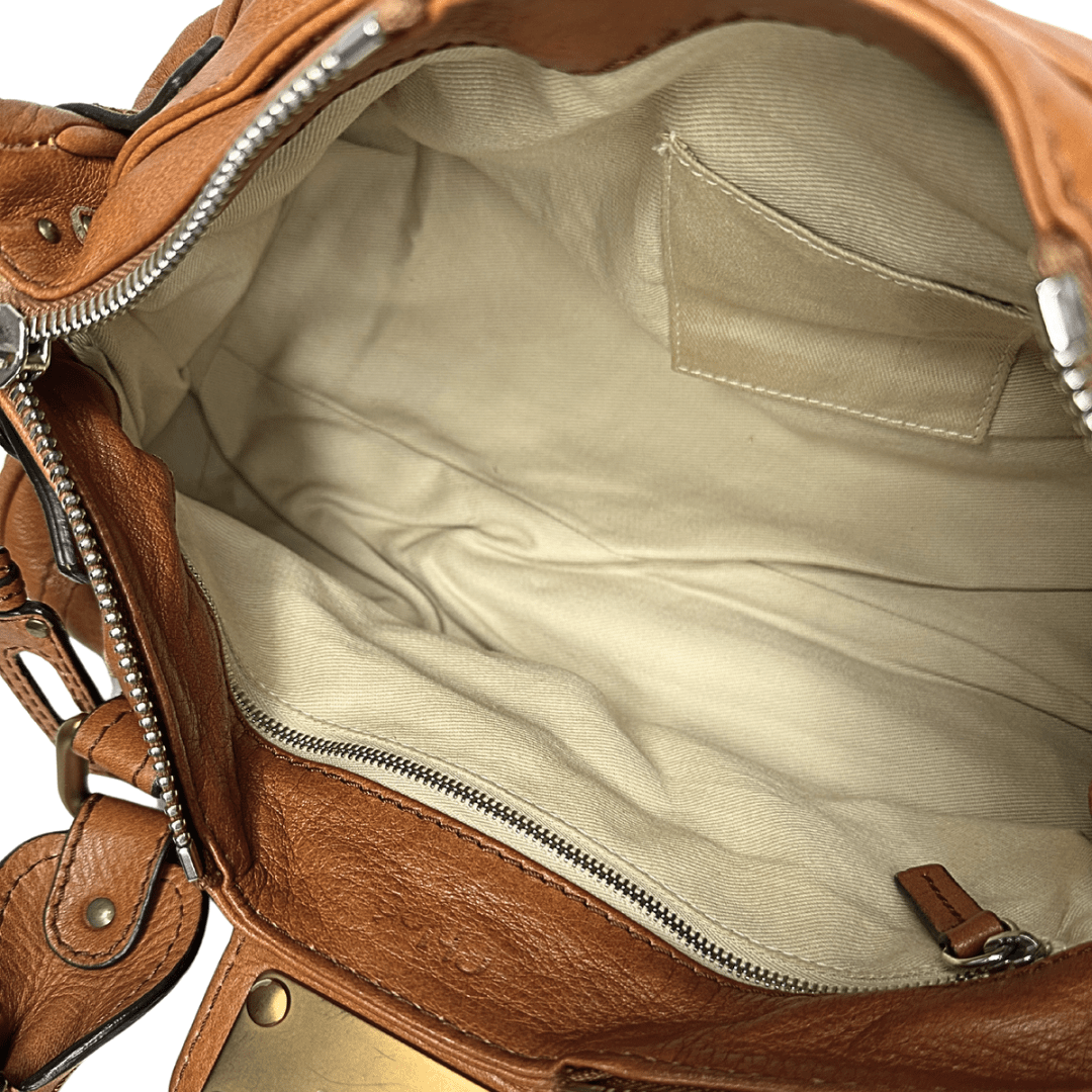 Chloe Leather Paddington Bag