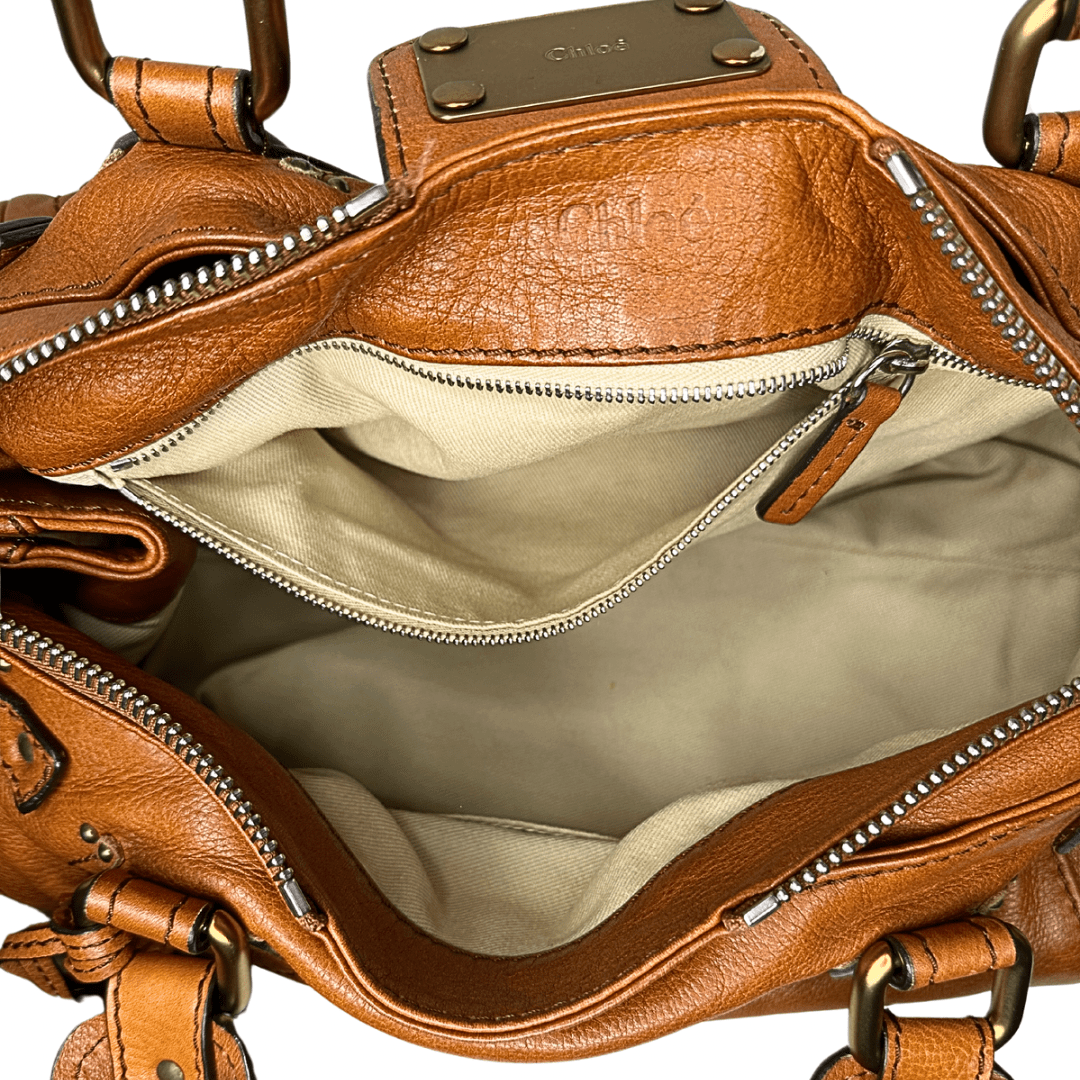 Chloe Leather Paddington Bag