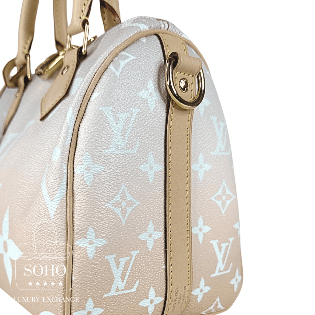 Louis Vuitton Giant Monogram By The Pool Speedy Bandouliere 25 New