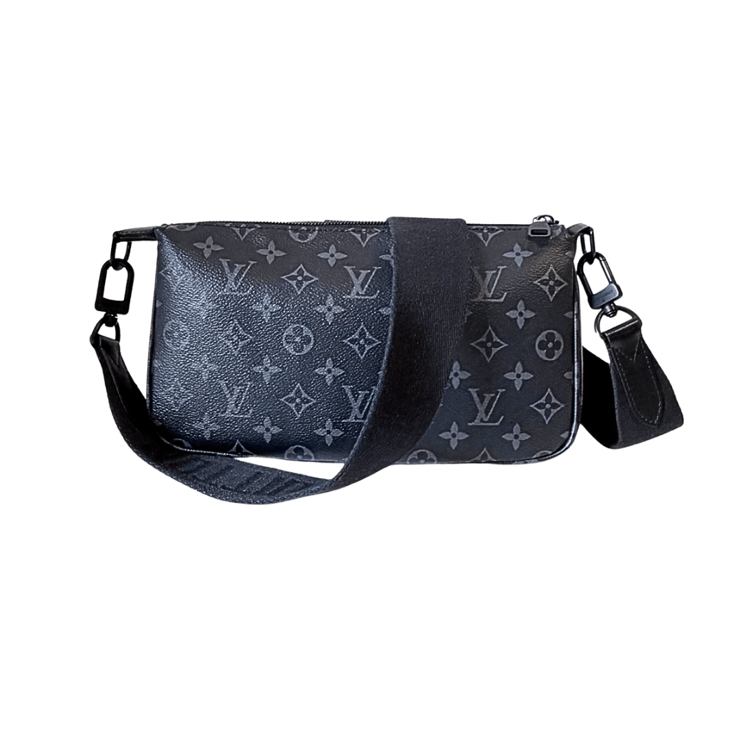 Louis Vuitton Monogram Eclipse Pochette Accessoires XL Shoulder Bag