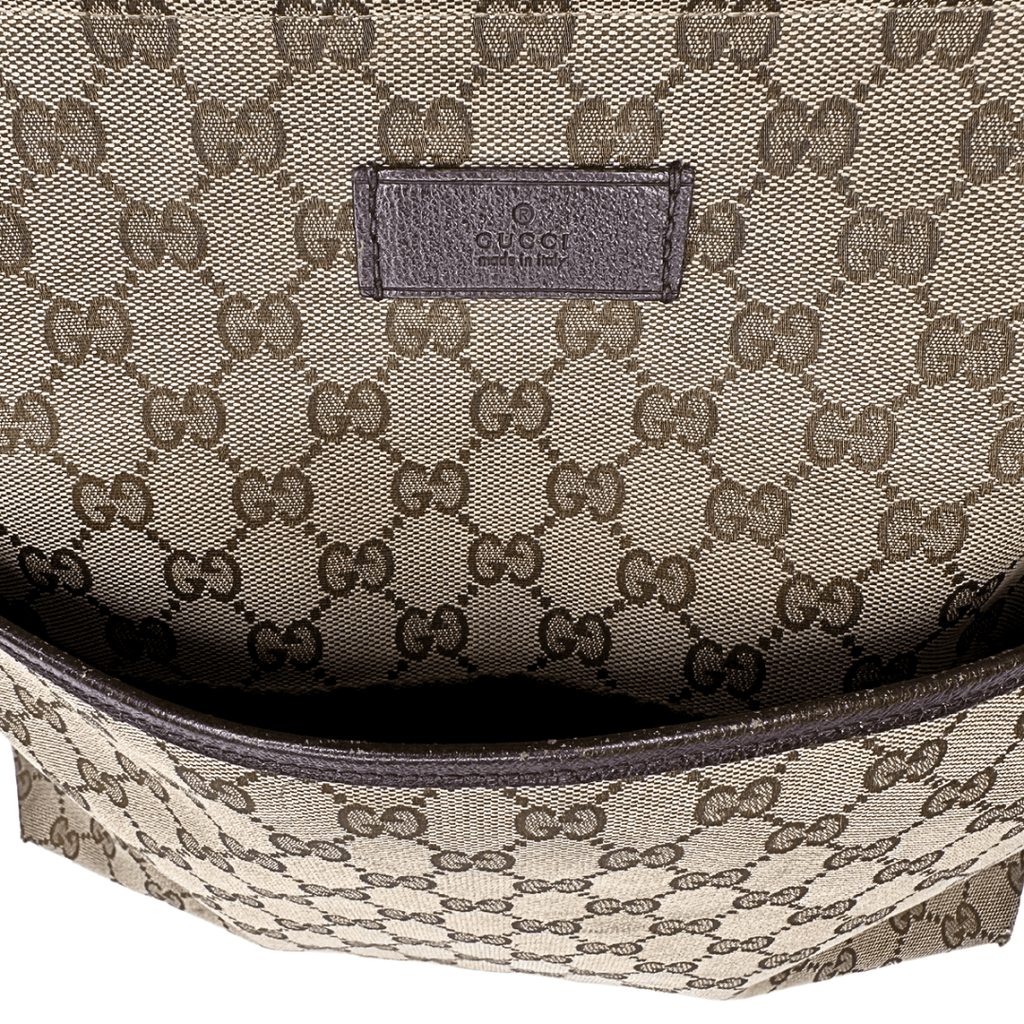 Gucci GG Canvas Web Large Messenger Bag
