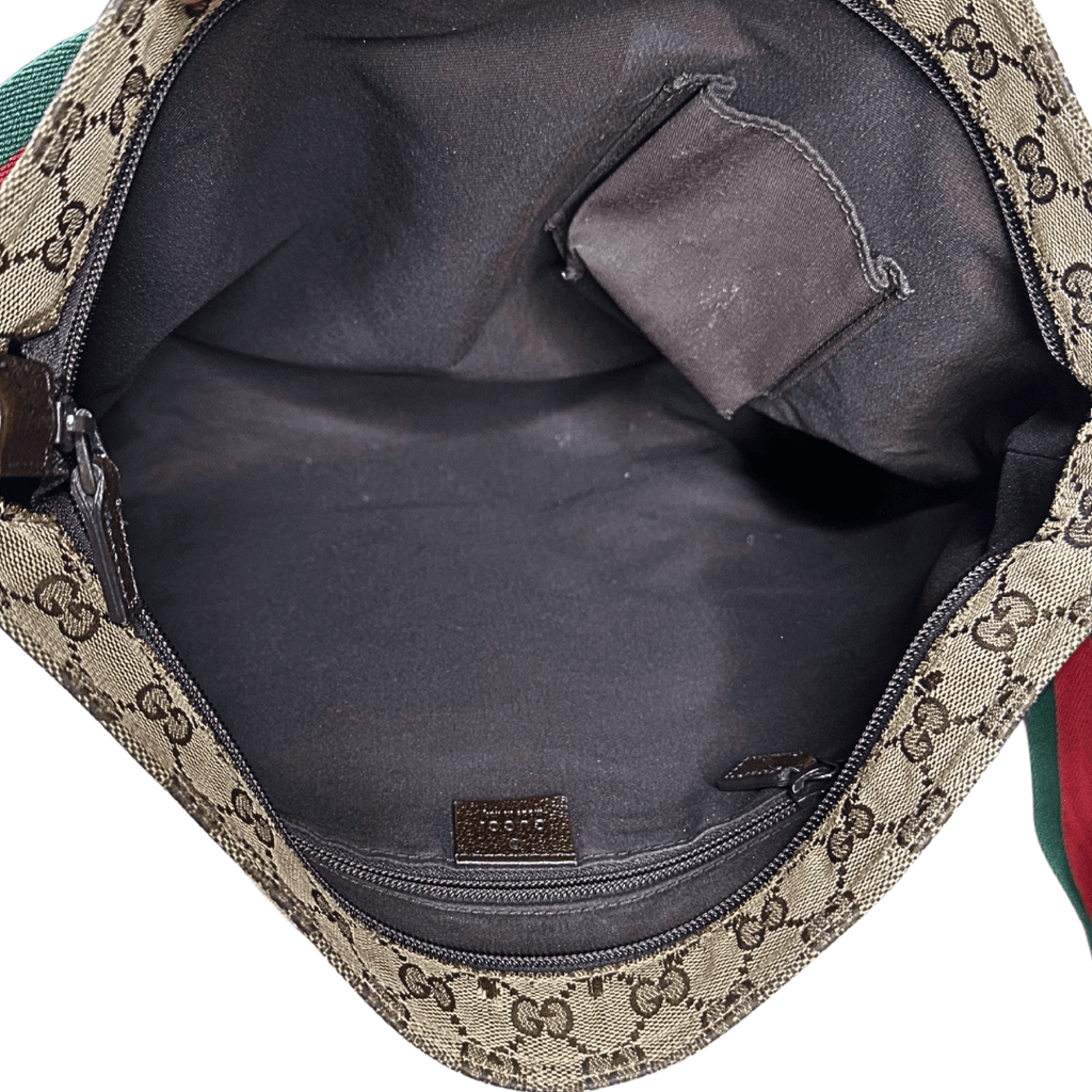 Gucci GG Canvas Web Large Messenger Bag