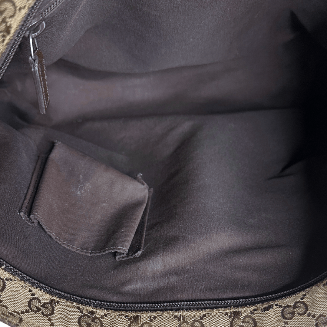 Gucci GG Canvas Web Large Messenger Bag