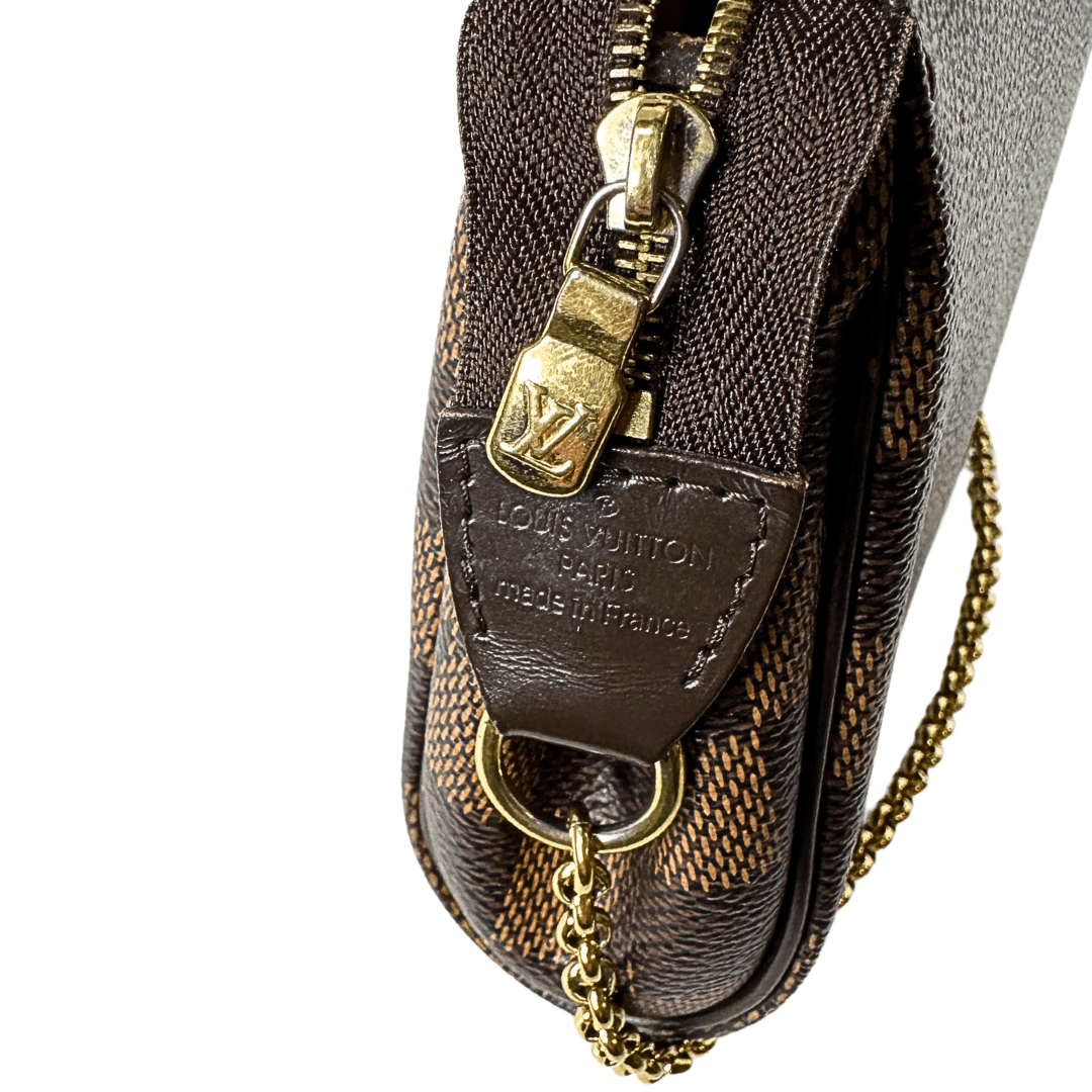 Louis Vuitton Damier Ebene Eva Pochette