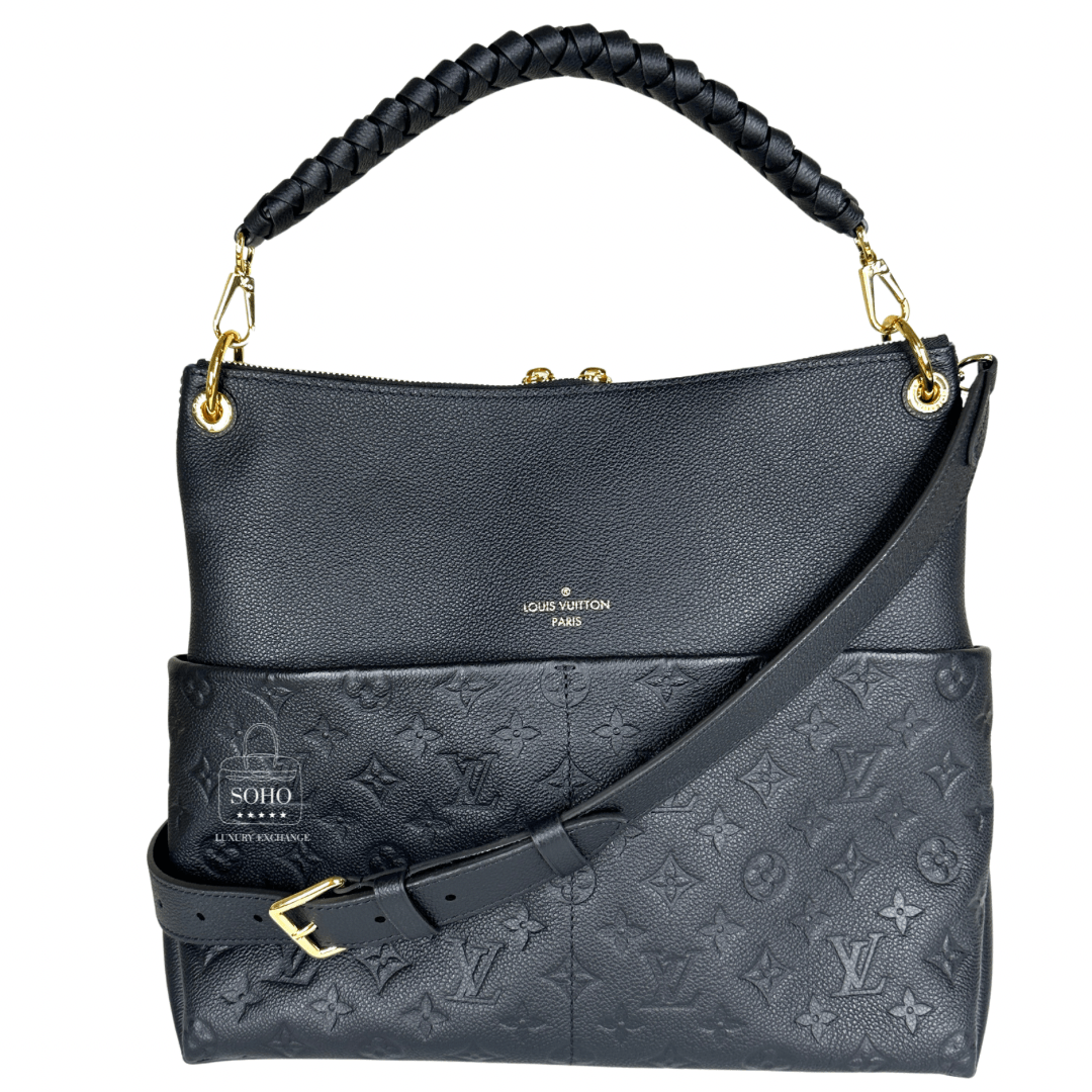 Louis Vuitton Black Empreinte Monogram Maida Hobo Crosssbody