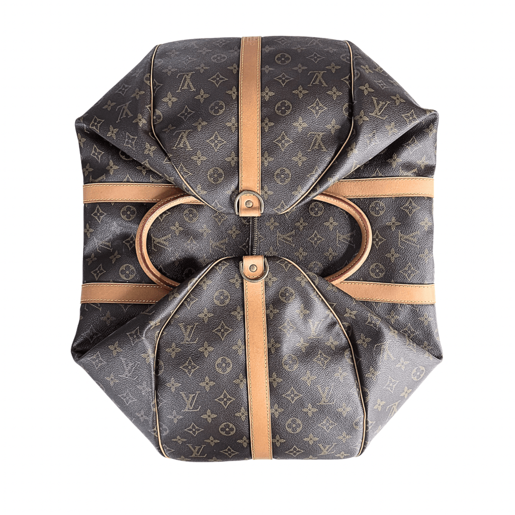 Louis Vuitton Monogram Bandouliere Keepall 55