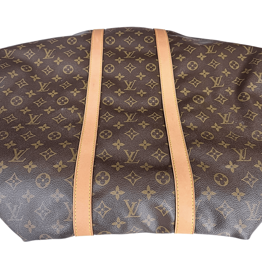 Louis Vuitton Monogram Bandouliere Keepall 55