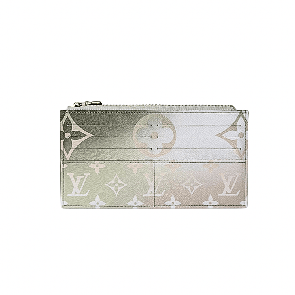 Louis Vuitton Sunset Kaki Monogram Canvas Slim Purse Wallet