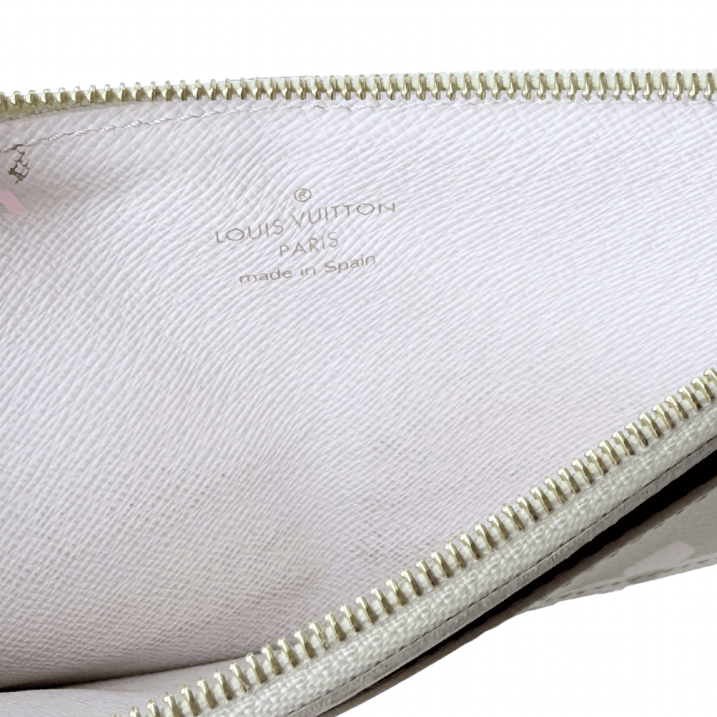 Louis Vuitton Sunset Kaki Monogram Canvas Slim Purse Wallet