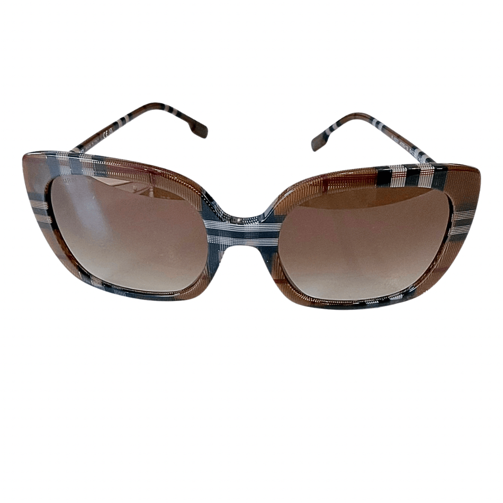Burberry Black Fashion Cat Eye Sunglasses