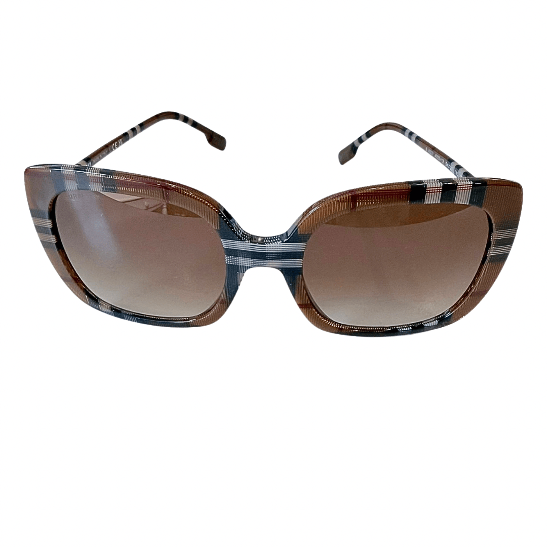 Burberry Black Fashion Cat Eye Sunglasses