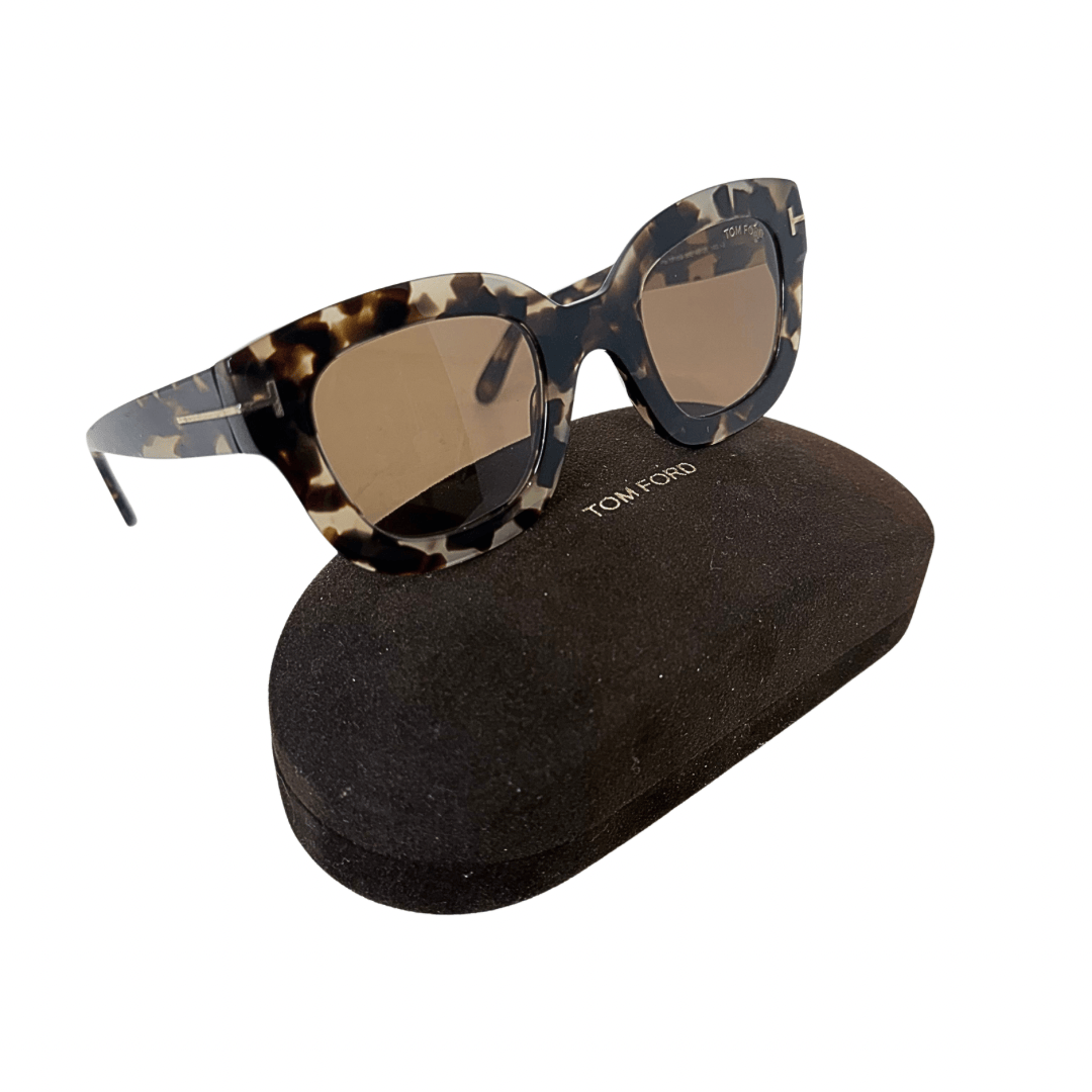 Tom Ford Pia Havana Sunglasses