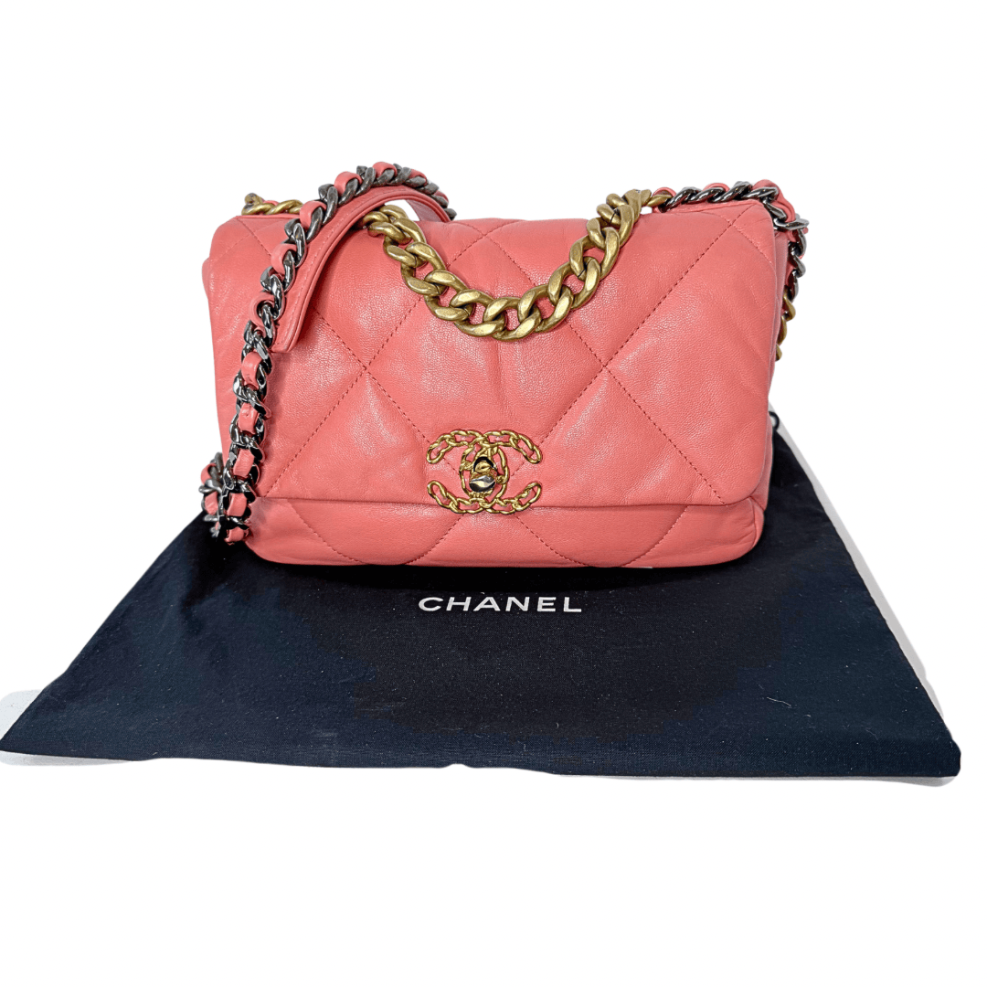 Chanel 19 Medium Quilted Flap Bag
