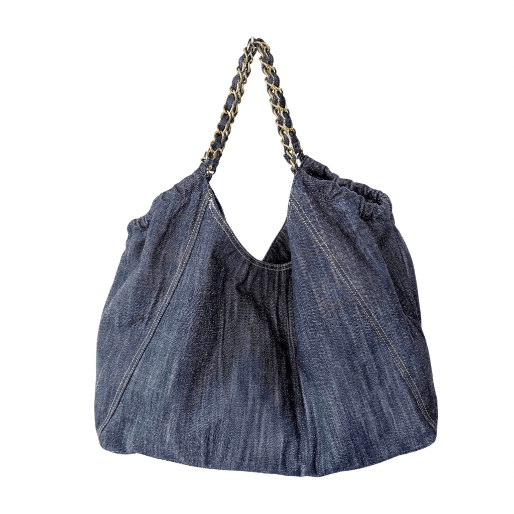 Chanel Coco Cabas Denim Tote