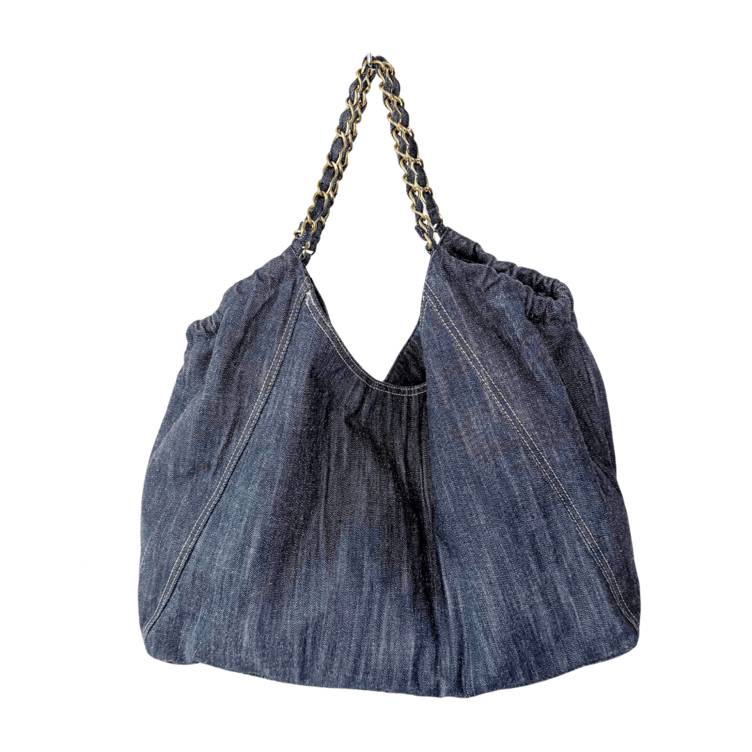 Chanel Coco Cabas Denim Tote
