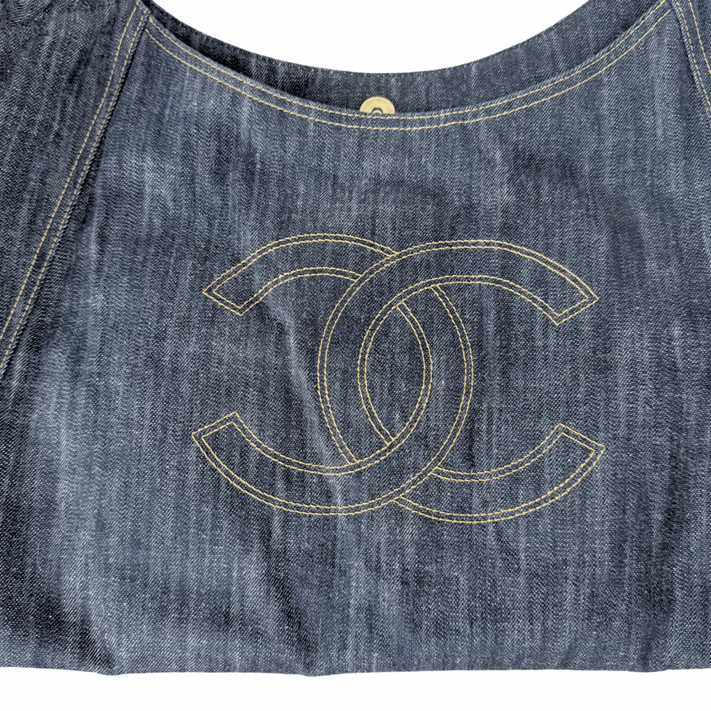 Chanel Coco Cabas Denim Tote