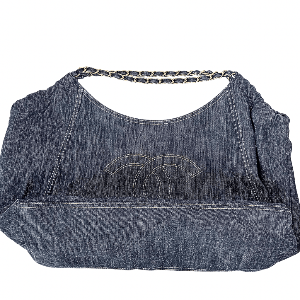 Chanel Coco Cabas Denim Tote