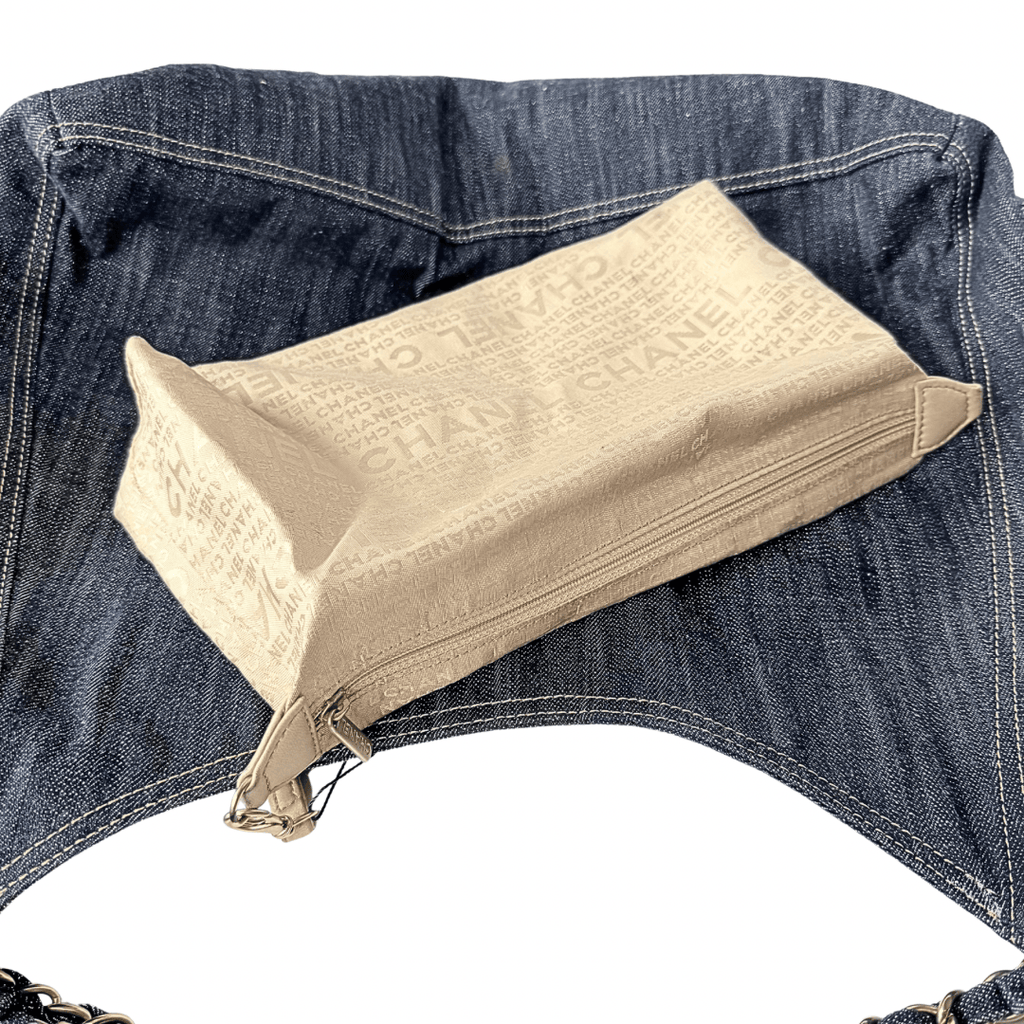 Chanel Coco Cabas Denim Tote