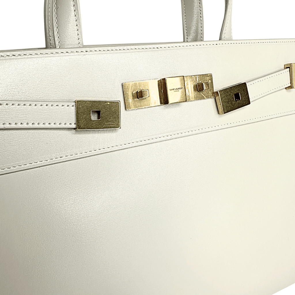 Saint Laurent Leather Manhattan Top Handle Bag